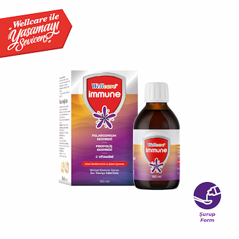 Wellcare Immune  Şurup - 150 ML
